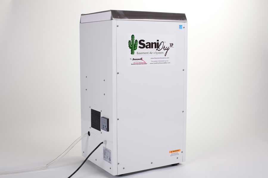 Basement Dehumidifier Systems / SaniDry XP™ Basement Dehumidifier & Air